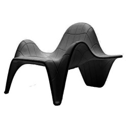 Vondom de sillón F3 negro