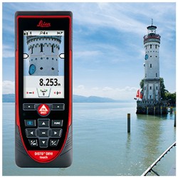 Tactile Leica Disto D810 Touch screen with Trotec Laser Rangefinder