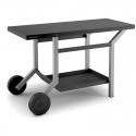 Rolling Table aço preto e cinza claro para Planchas Forge Adour