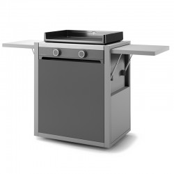 Modern trolley 60 stainless steel forge Adour