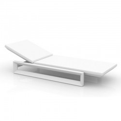 Deckchair frame Vondom white mat