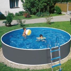 Round Pool Azuro PoolMarina Luxury Freestanding or Buried 5.5x1.20