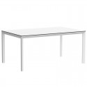 Telaio tavolo In alluminio Vondom 160x90xH74 bianco