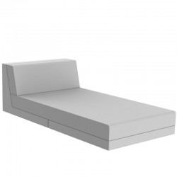 Móveis de jardim Vondon lounge Pixel módulo sofá vondom tecido Silvertex branco