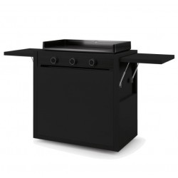 Trolley Modern Noir 75 Forge Adour for plancha