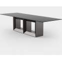 Dining table Vela XL Vondom 300x120xH72 Full Grey