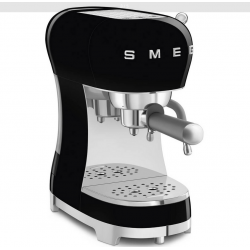 Máquina de café espresso Smeg 50's Cromo negro