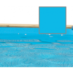 Pool Holz Ubbink Océa 430 H120cm Blau Liner