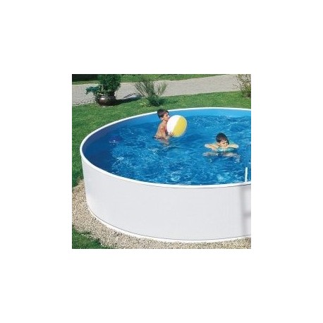 Azuro Oval Pool 5.5x3.7x1.2 Freestanding or Inground White