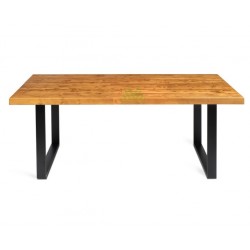 Annette Premium Wooden Dining Table 1.6x0.96m Oak Colour