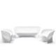Outdoor sofa BIOPHILIA Vondom - white