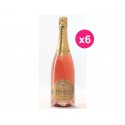 Champagne HeraLion deseo Brut rosado (caja de 6)